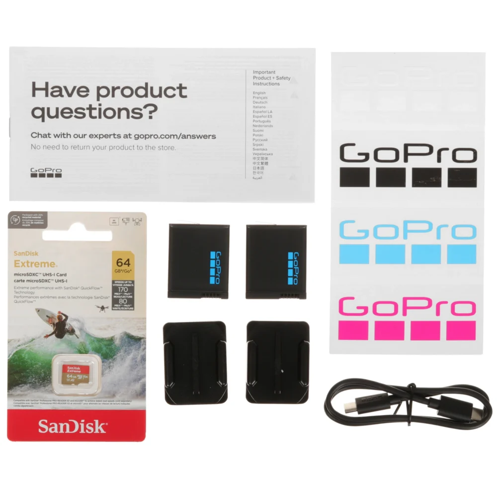 Экшн-камера GoPro HERO 13 Black Accessory Bundle черный