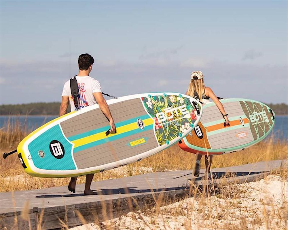 Breeze 11'6" Надувная SUP доска с веслом BOTE Breeze 11'6"