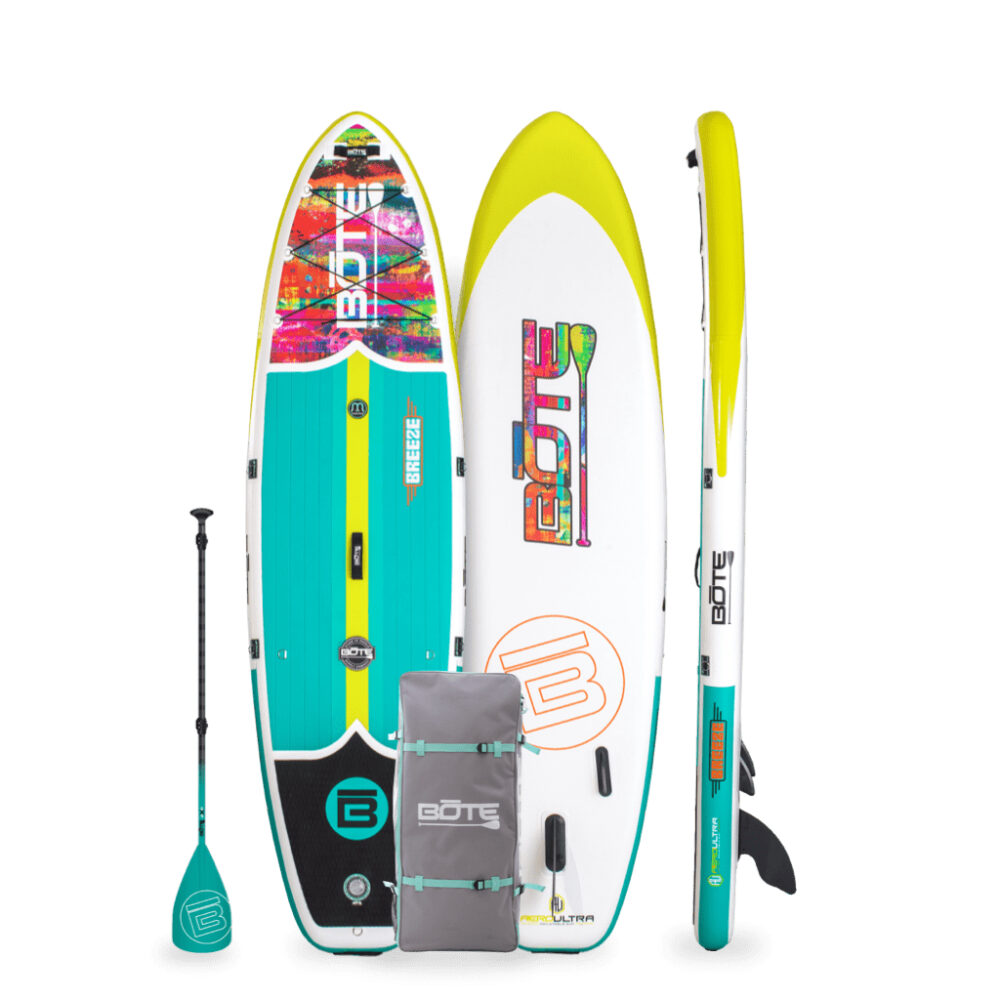 BOTE Breeze 10'8" Надувная САП доска с веслом BOTE Breeze 10'8"