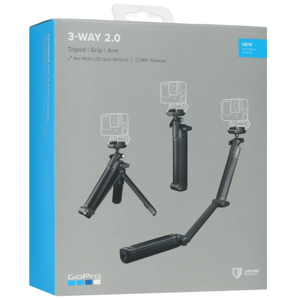 GoPro 3-Way 2.0 - Grip/Arm/Tripod AFAEM-002 Монопод-штатив GoPro 3-Way 2.0 - Grip/Arm/Tripod AFAEM-002