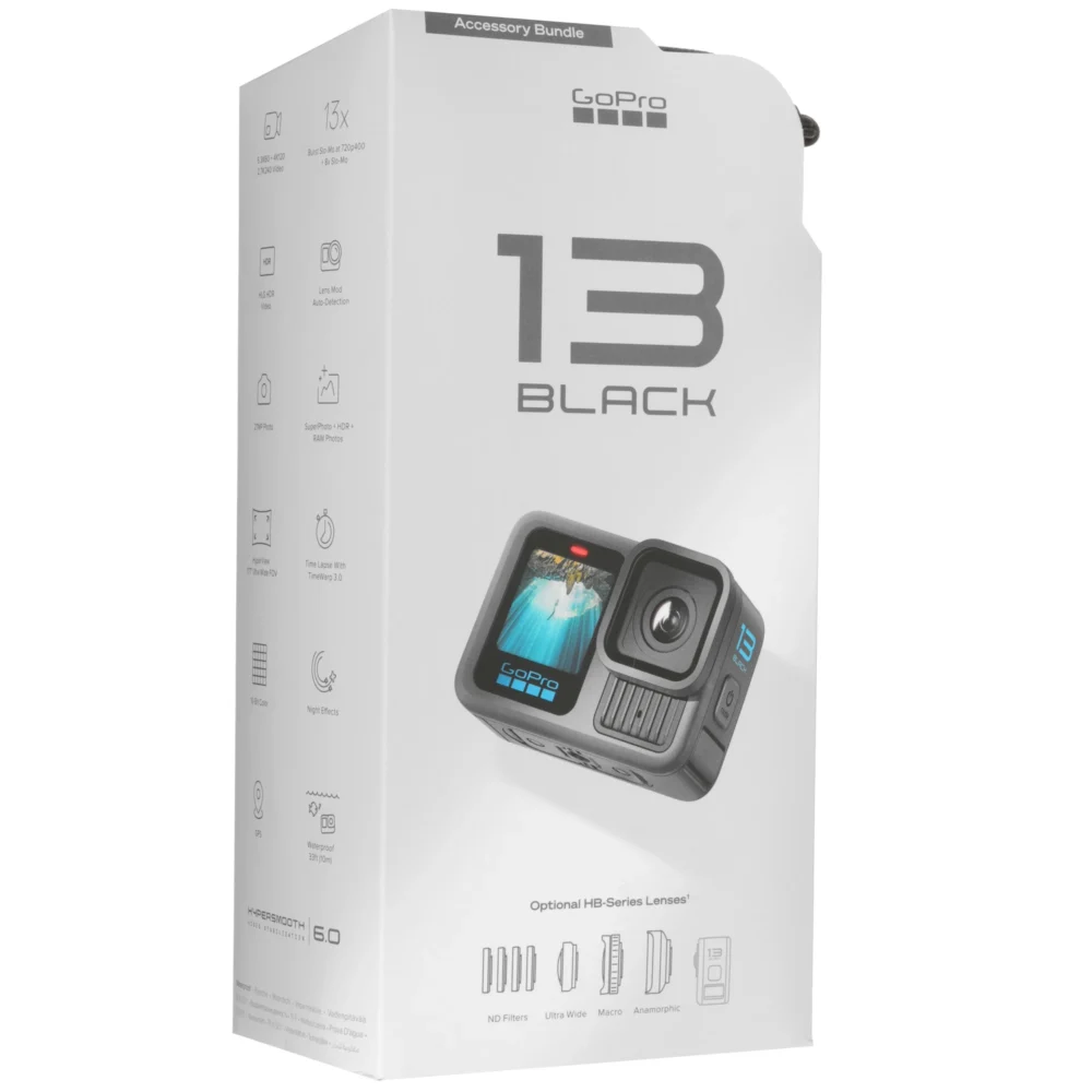 Экшн-камера GoPro HERO 13 Black Accessory Bundle черный