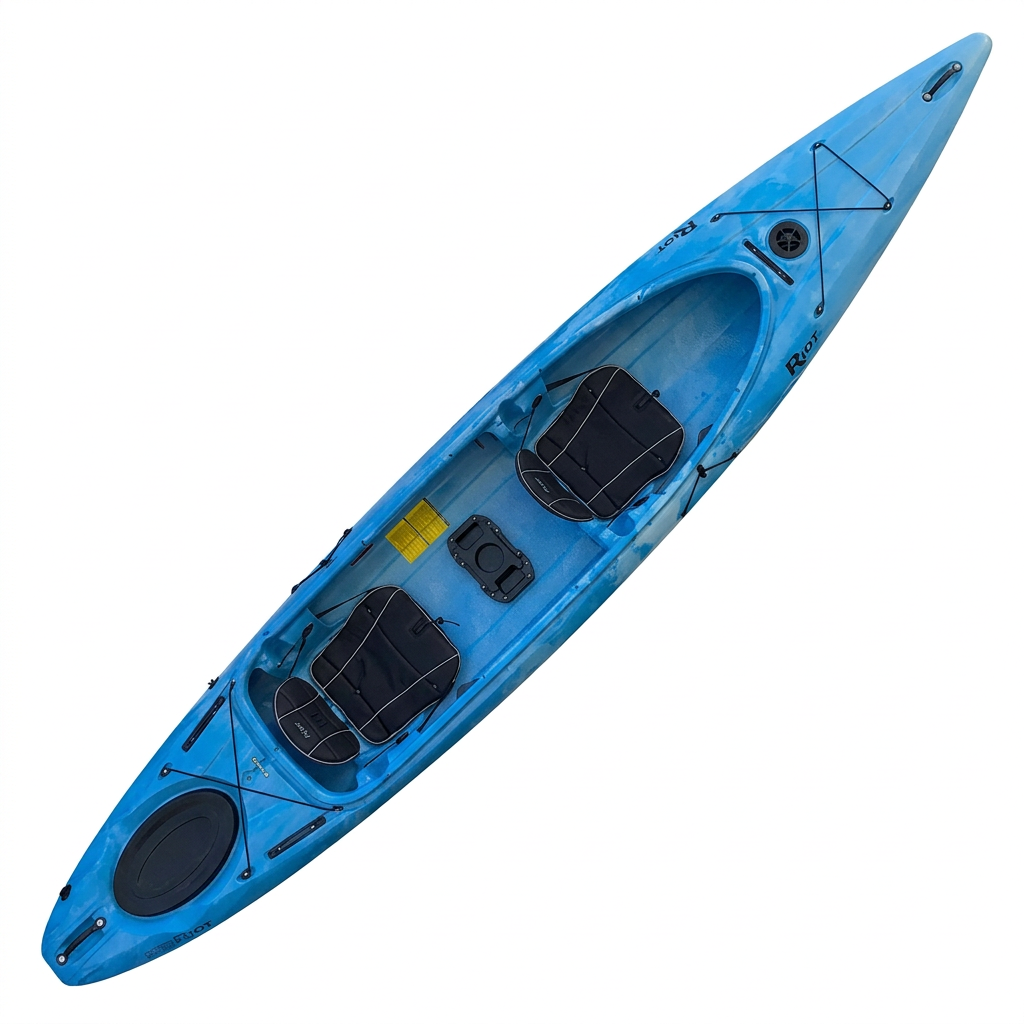 Riot Bayside Tandem Двухместная пластиковая байдарка Riot Bayside Tandem