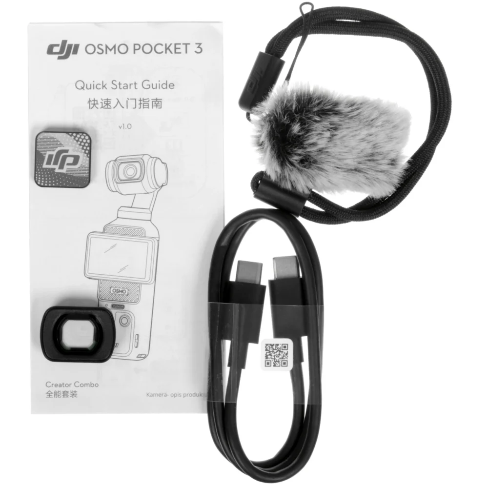 Экшн-камера DJI Osmo Pocket 3 Creator Combo черный