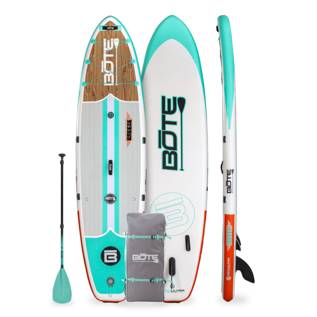 Breeze 11'6" Надувная SUP доска с веслом BOTE Breeze 11'6"