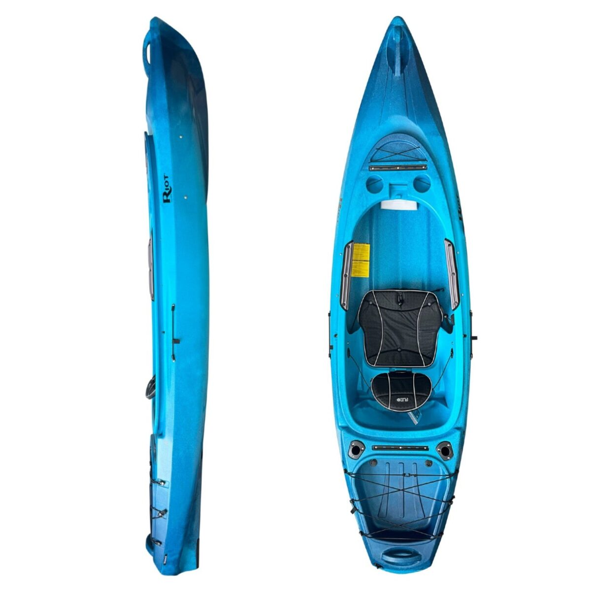 Riot Bayside 10 Компактный одноместный туристический каяк Riot Bayside 10