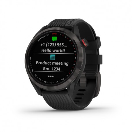 Часы для гольфа Garmin Approach S42 черные