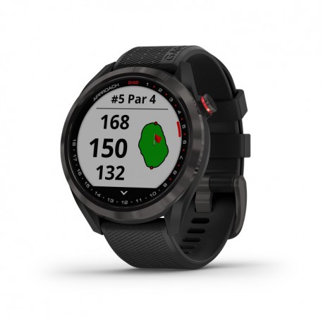 Часы для гольфа Garmin Approach S42 черные