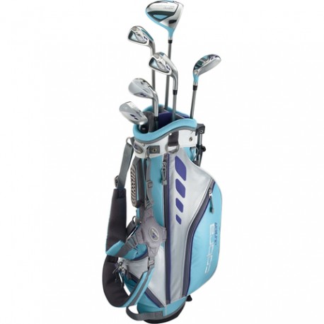 Детский сет клюшек для гольфа Cobra Junior 5-8 голубой