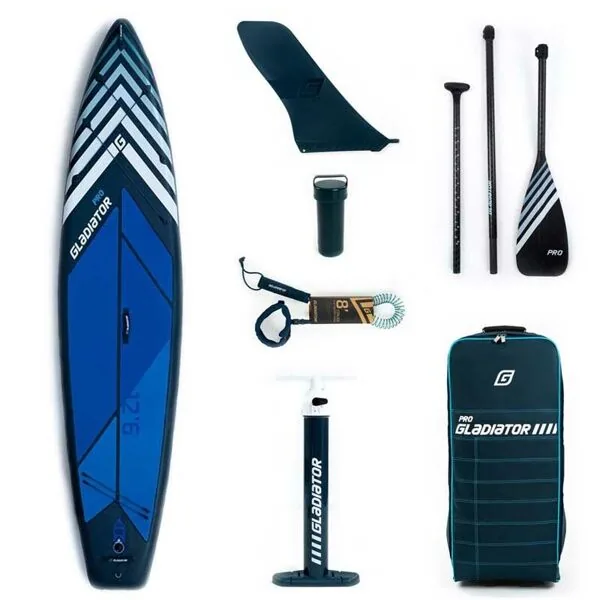 gladiator-pro-12-6-w SUP доска с веслом универсальная Gladiator PRO 12.6 W 2025
